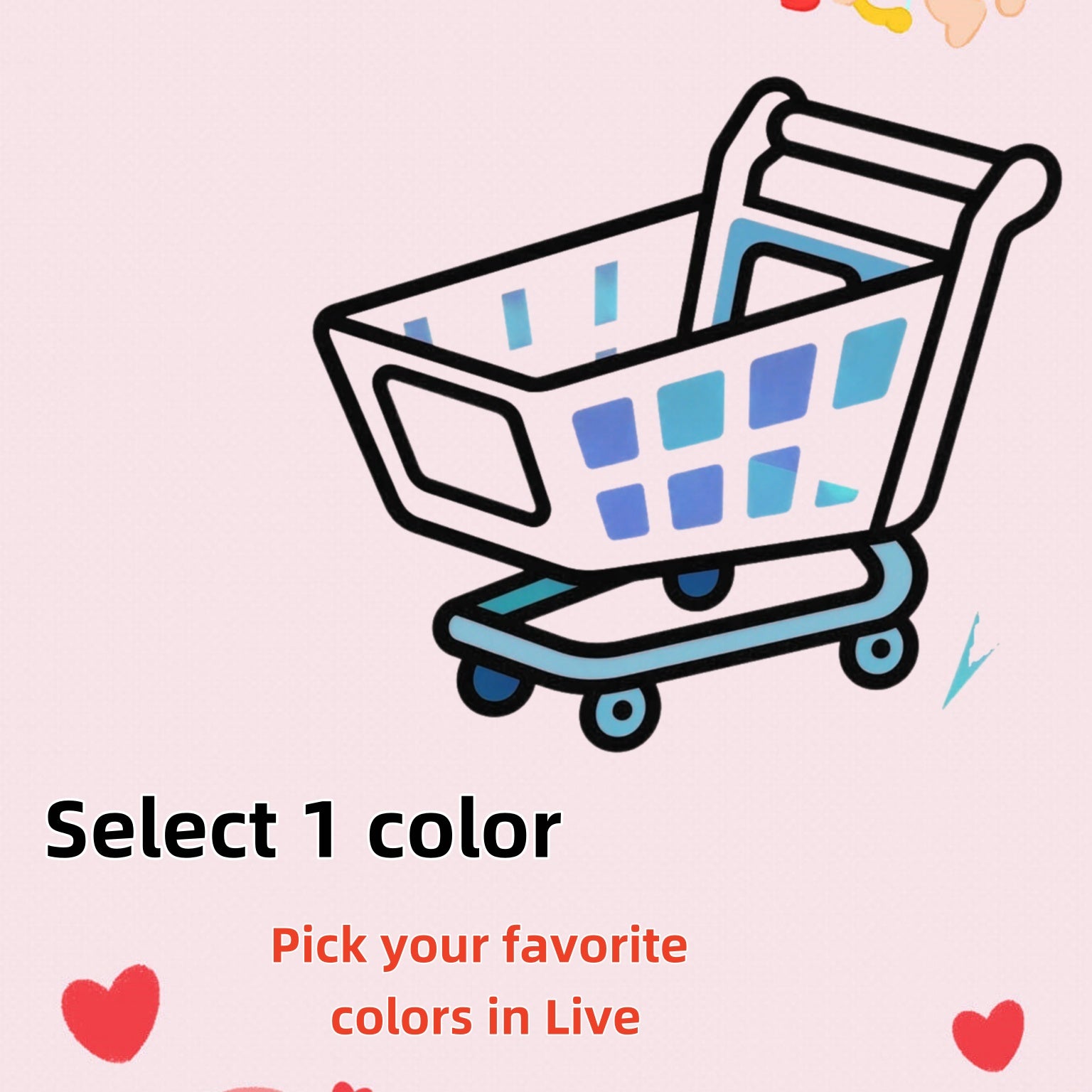 Pick Your Favorite Colors in Live — Just Select Quantity to Start!